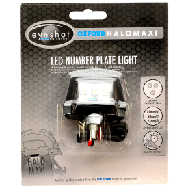 Oxford Halo LED number plate light